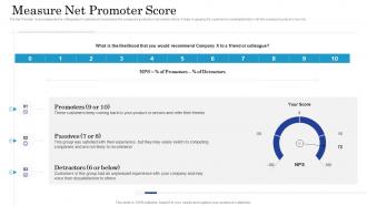 Getting started with customer behavioral analytics measure net promoter score