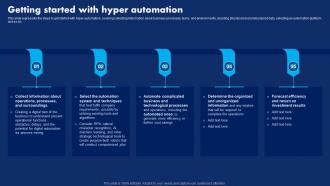 Getting Started With Hyper Automation Hyperautomation Technology Transforming