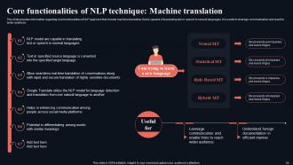 Gettings Started With Natural Language Processing NLP Powerpoint Presentation Slides AI CD V Pre-designed Good