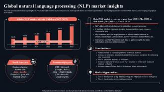 Gettings Started With Natural Language Processing NLP Powerpoint Presentation Slides AI CD V Appealing Content Ready