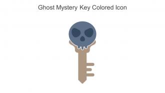 Ghost Mystery Key Colored Icon In Powerpoint Pptx Png And Editable Eps Format