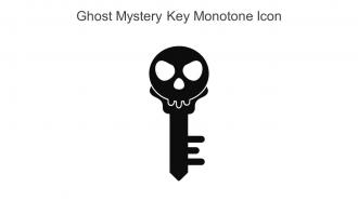 Ghost Mystery Key Monotone Icon In Powerpoint Pptx Png And Editable Eps Format