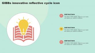 Gibbs Innovative Reflective Cycle Icon