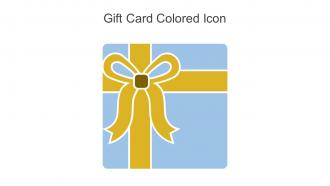 Gift Card Colored Icon In Powerpoint Pptx Png And Editable Eps Format