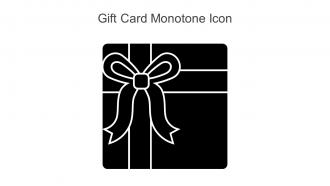 Gift Card Monotone Icon In Powerpoint Pptx Png And Editable Eps Format