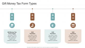 Gift Money Tax Form Types In Powerpoint And Google Slides Cpb