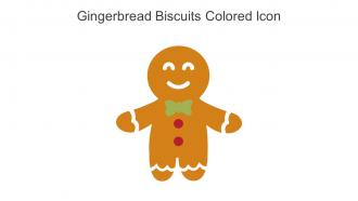 Gingerbread Biscuits Colored Icon In Powerpoint Pptx Png And Editable Eps Format