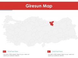 Giresun map powerpoint presentation ppt template