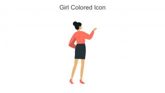 Girl Colored Icon In Powerpoint Pptx Png And Editable Eps Format