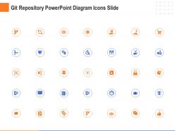 Git repository powerpoint diagram icons slide ppt powerpoint presentation tips