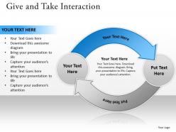 Give and take interaction ppt slides 12