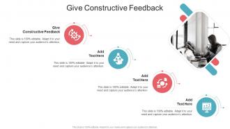 Give Constructive Feedback In Powerpoint And Google Slides Cpb