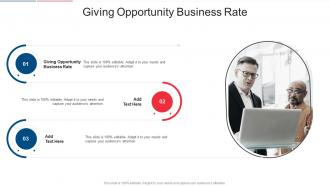 Giving Opportunity Business Rate In Powerpoint And Google Slides Cpb