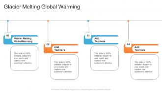 Glacier Melting Global Warming In Powerpoint And Google Slides Cpb