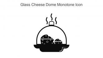 Glass Cheese Dome Monotone Icon In Powerpoint Pptx Png And Editable Eps Format