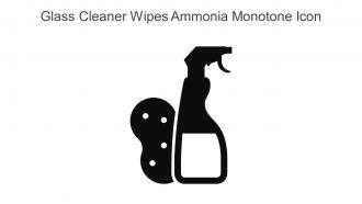 Glass Cleaner Wipes Ammonia Monotone Icon In Powerpoint Pptx Png And Editable Eps Format