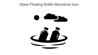 Glass Floating Bottle Monotone Icon In Powerpoint Pptx Png And Editable Eps Format
