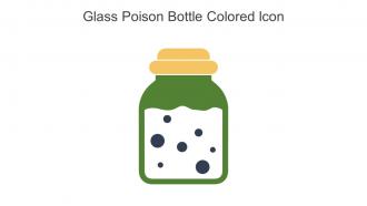 Glass Poison Bottle Colored Icon In Powerpoint Pptx Png And Editable Eps Format
