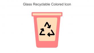 Glass Recyclable Colored Icon In Powerpoint Pptx Png And Editable Eps Format