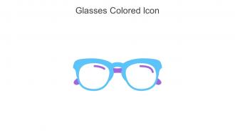 Glasses Colored Icon In Powerpoint Pptx Png And Editable Eps Format