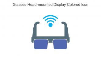 Glasses Head Mounted Display Colored Icon In Powerpoint Pptx Png And Editable Eps Format