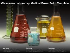 Glassware laboratory medical powerpoint template