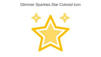 Glimmer Sparkles Star Colored Icon In Powerpoint Pptx Png And Editable Eps Format