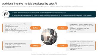 Glimpse About ChatGPT As AI Additional Intuitive Models Developed By OpenAI ChatGPT SS V