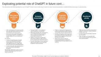 Glimpse About ChatGPT As AI Chatbot ChatGPT CD V Pre-designed Captivating