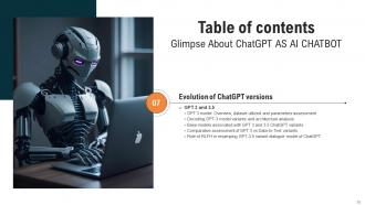Glimpse About ChatGPT As AI Chatbot ChatGPT CD V Slides Captivating