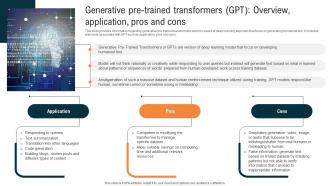 Glimpse About ChatGPT As AI Generative Pre Trained Transformers GPT Overview ChatGPT SS V