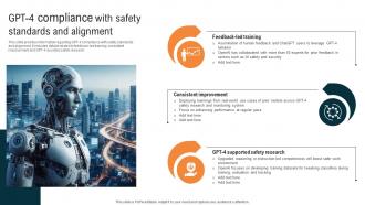 Glimpse About ChatGPT As AI GPT 4 Compliance With Safety Standards And Alignment ChatGPT SS V