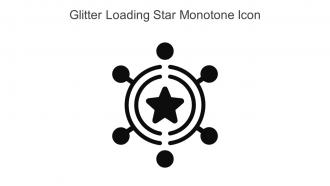 Glitter Loading Star Monotone Icon In Powerpoint Pptx Png And Editable Eps Format
