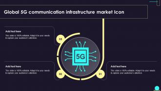 Global 5G Communication Infrastructure Market Icon