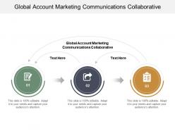 Global account marketing communications collaborative ppt powerpoint presentation cpb