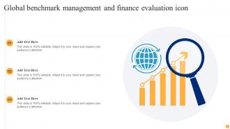 Global Benchmark Management And Finance Evaluation Icon