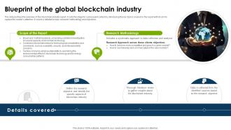 Global Blockchain Industry Blueprint Of The Global Blockchain Industry IR SS