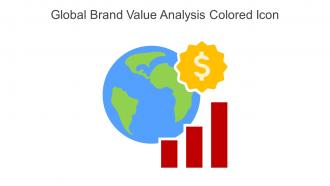 Global Brand Value Analysis Colored Icon In Powerpoint Pptx Png And Editable Eps Format