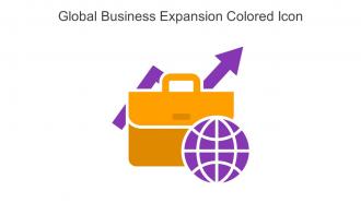 Global Business Expansion Colored Icon In Powerpoint Pptx Png And Editable Eps Format