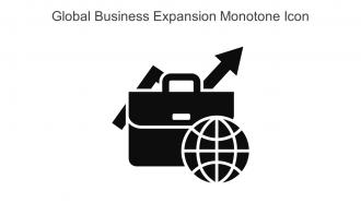 Global Business Expansion Monotone Icon In Powerpoint Pptx Png And Editable Eps Format