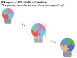 Global business idea generation diagram flat powerpoint design