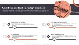 Global Business Location Strategy Dimension