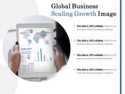Global business scaling growth image