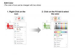 Global business solutions target selection flow chart ppt icons graphics