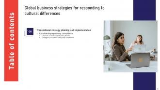 Global Business Strategies For Responding To Cultural Differences Strategy CD V Aesthatic Downloadable