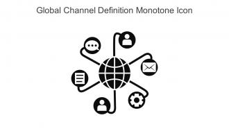 Global Channel Definition Monotone Icon In Powerpoint Pptx Png And Editable Eps Format