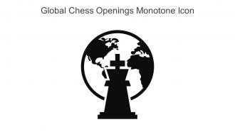 Global Chess Openings Monotone Icon In Powerpoint Pptx Png And Editable Eps Format