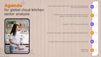 Global Cloud Kitchen Sector Analysis Powerpoint Presentation Slides Compatible