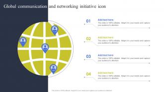 Global Communication And Networking Initiative Icon