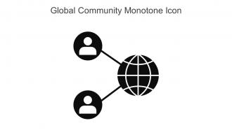 Global Community Monotone Icon In Powerpoint Pptx Png And Editable Eps Format